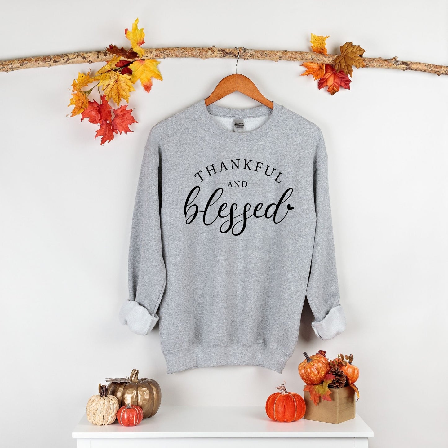 THANKFUL & BLESSED SWEATSHIRT