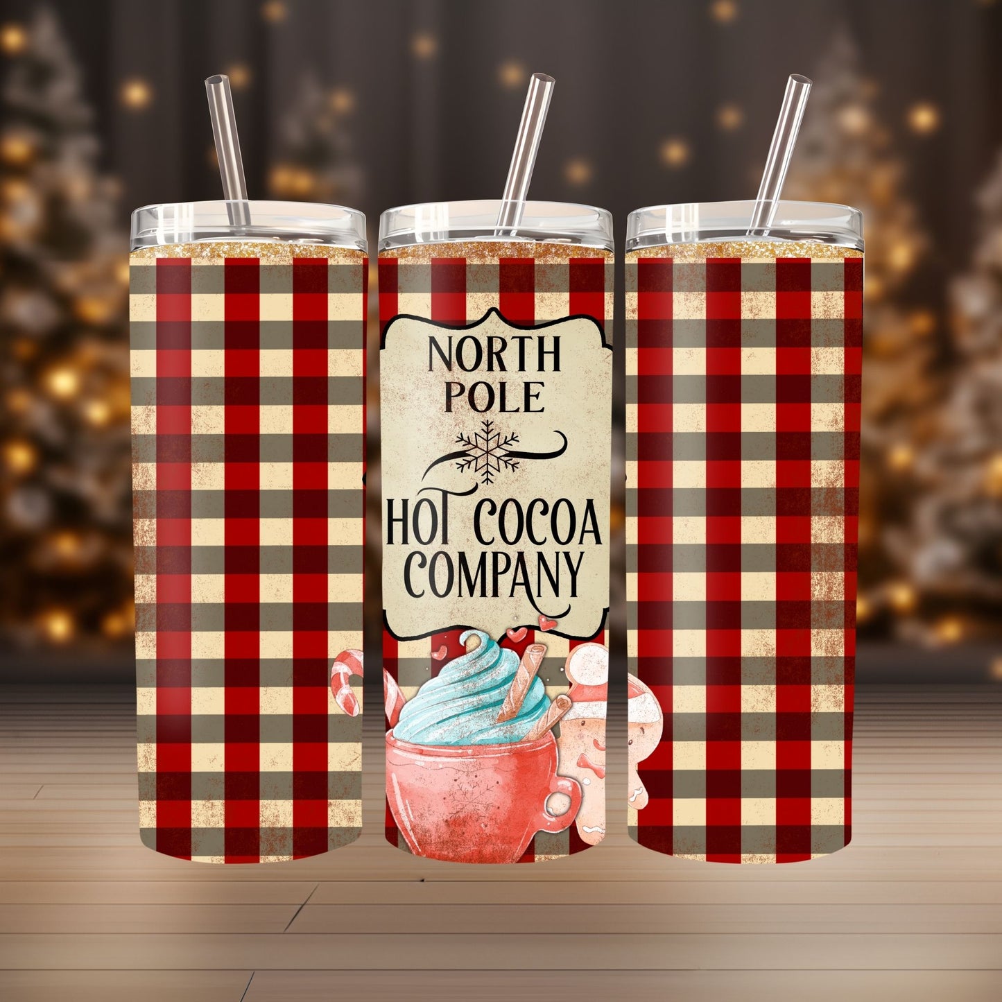 North Pole Hot Cocoa Company Tumbler