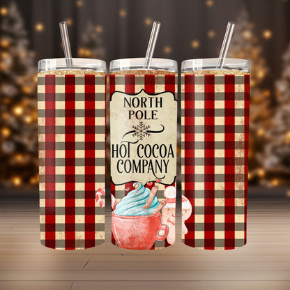 North Pole Hot Cocoa Company Tumbler