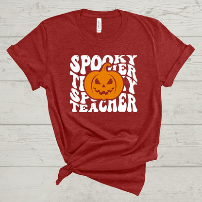 Spooky Teacher Halloween Tee