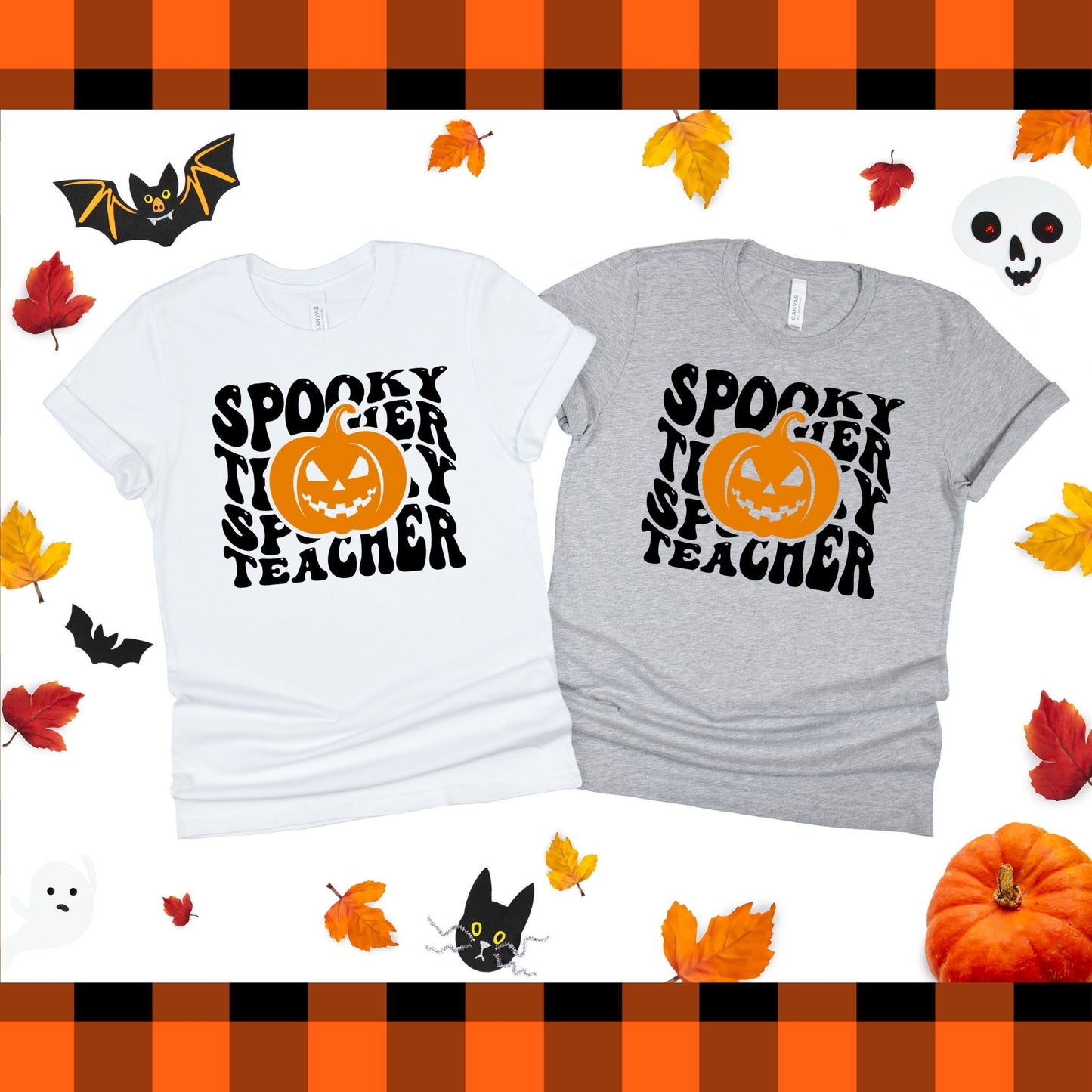 Spooky Teacher Halloween Tee