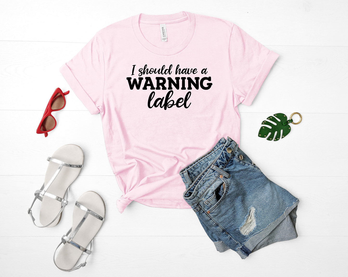 I Should Have a Warning Label Shirt, Funny Shirt, Dad Gift, Mom Gift, Friend Gift, Funny Gift, Extrovert Shirt, Sarcastic Shirt