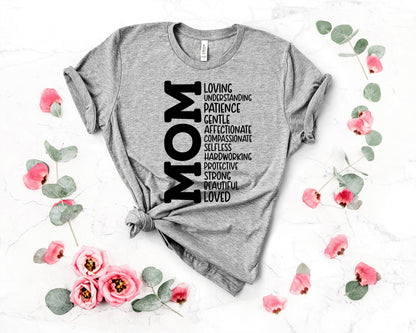 Moms Are Loved Shirt, Mom Shirt, Moms Are Awesome, Mom Life T-Shirt, Mother's Day Shirt, Birthday Mom Shirt, Real Life Mom Shirt, Best Mom