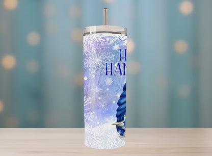 Happy Hanukkah Gnome Tumbler